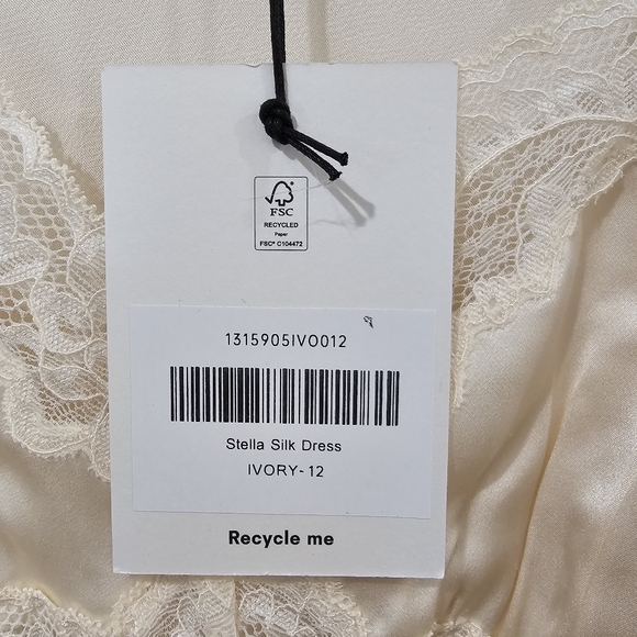 Reformation x Kacey Musgraves Stella Silk Dress - Picture 7 of 10